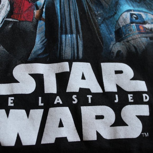 Star Wars The Last Jedi Graphic T-Shirt - Picture 7 of 9